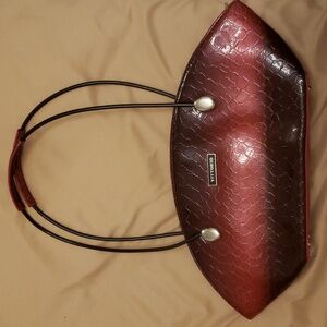 Vittorio Vintage Ombré Crocodile Print Handbag